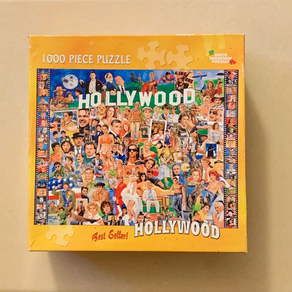 White Mountain HollywoodJigsaw Puzzle New